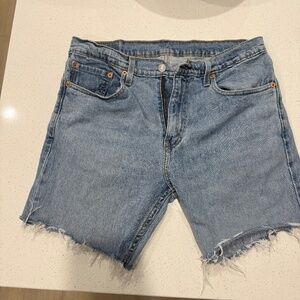 Levi denim shorts